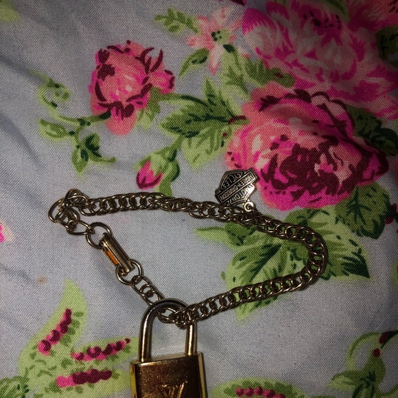 Vintage Harley Davidson charm bracelet gold LVSOLD - Picture 8 of 8